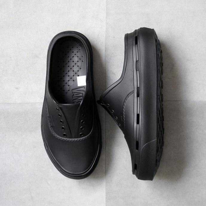 VANS / Authentic Foam Mule - Black VN000EJ9BLK ヴァンズ オーセンティック フォームミュール ブラック 国内正規取扱店 海外モデル USA企画 US規格 バンズ 定番 ユニセックス スニーカー シューズ