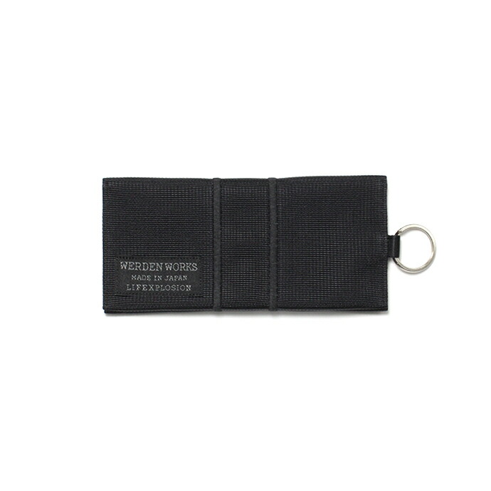 Ense (アンサ) / sew137 wood zipper key case キーケース - ブルー