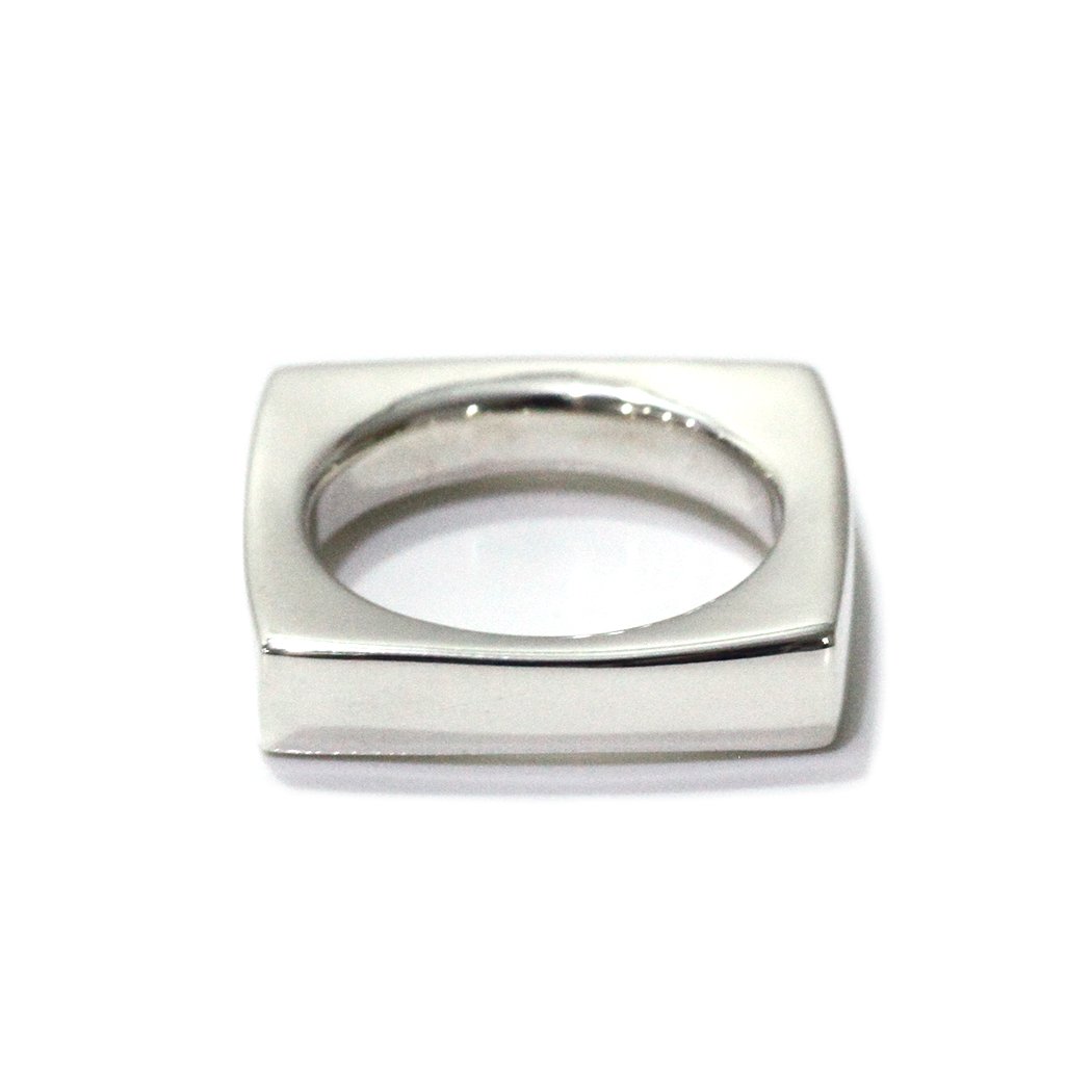 UNKNOWN. リング アンノウン U558 LATTICE [9号-21号] HIGH QUALITY LINE シルバー アクセサリー 指輪 ペアリング シンプル 20代 30代 40代 送料無料 11号 13号 silver 925 レディース カジュアル プレーン スクエア