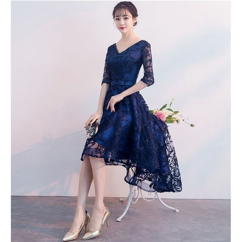 日本全国送料無料 結婚式 ワンピース フィッシュテール 総レース レディース 袖 緑 グリーン ドレス 二次会 謝恩会 食事会 女子会 発表会 演奏会 披露宴 高級感 Centrodeladultomayor Com Uy