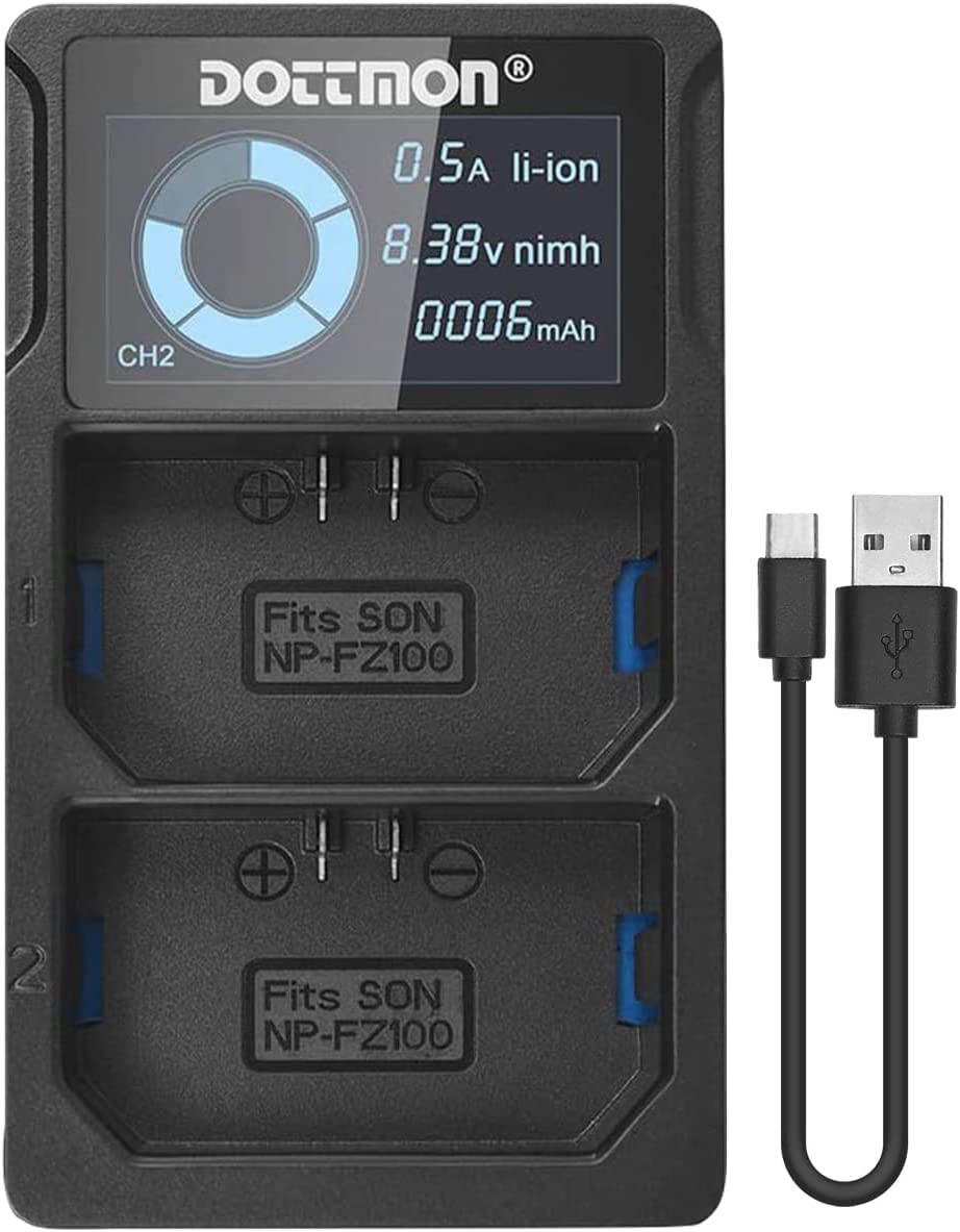 楽天市場】カメラ用充電器 NP-FZ100 充電器 USB デュアル バッテリー 