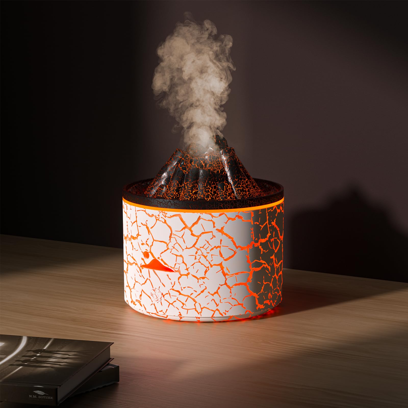 Lovaroma ハイブリッドアロマ火湿器 Amazon.co.jp: Lovaroma ハイブリッドアロマ火湿器 炎 卓上加湿