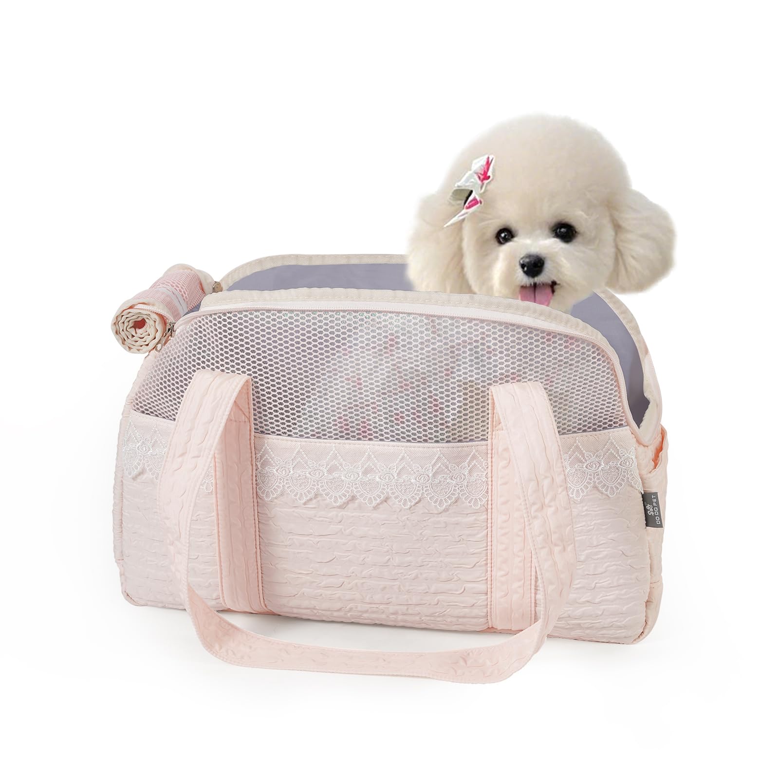 楽天市場】ペットキャリーバッグ 犬 猫【メッシュx布 両面仕様 オール