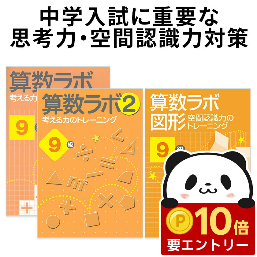 楽天市場】【店内全品 ポイント10倍 要エントリー】 算数ラボ ペア
