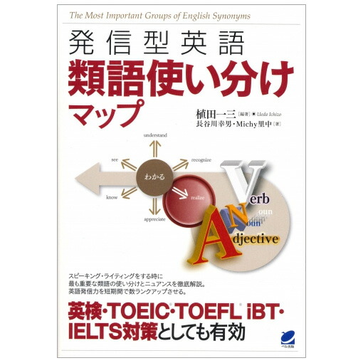 楽天市場 発信型英語 類語使い分けマップ メール便送料無料 Toeic 英検 文法 類語 Toefl Ibt Ielt 語学 学習参考書 語学学習 英語 英語伝 Eigoden