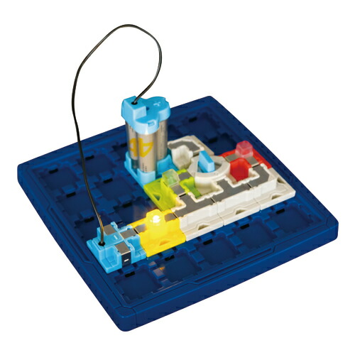 電子ブロック パズル Thinkfun Circuit Maze シンクファン サーキットメイズ 正規輸入品 おもちゃ 知育玩具 電子玩具 電子回路 プレゼント 小学生 男の子 子供 5歳 6歳 7歳 高学年 ブロック パズルゲーム ポイント2倍 誕生日 プレゼントにおススメ パーツを組み合わせて