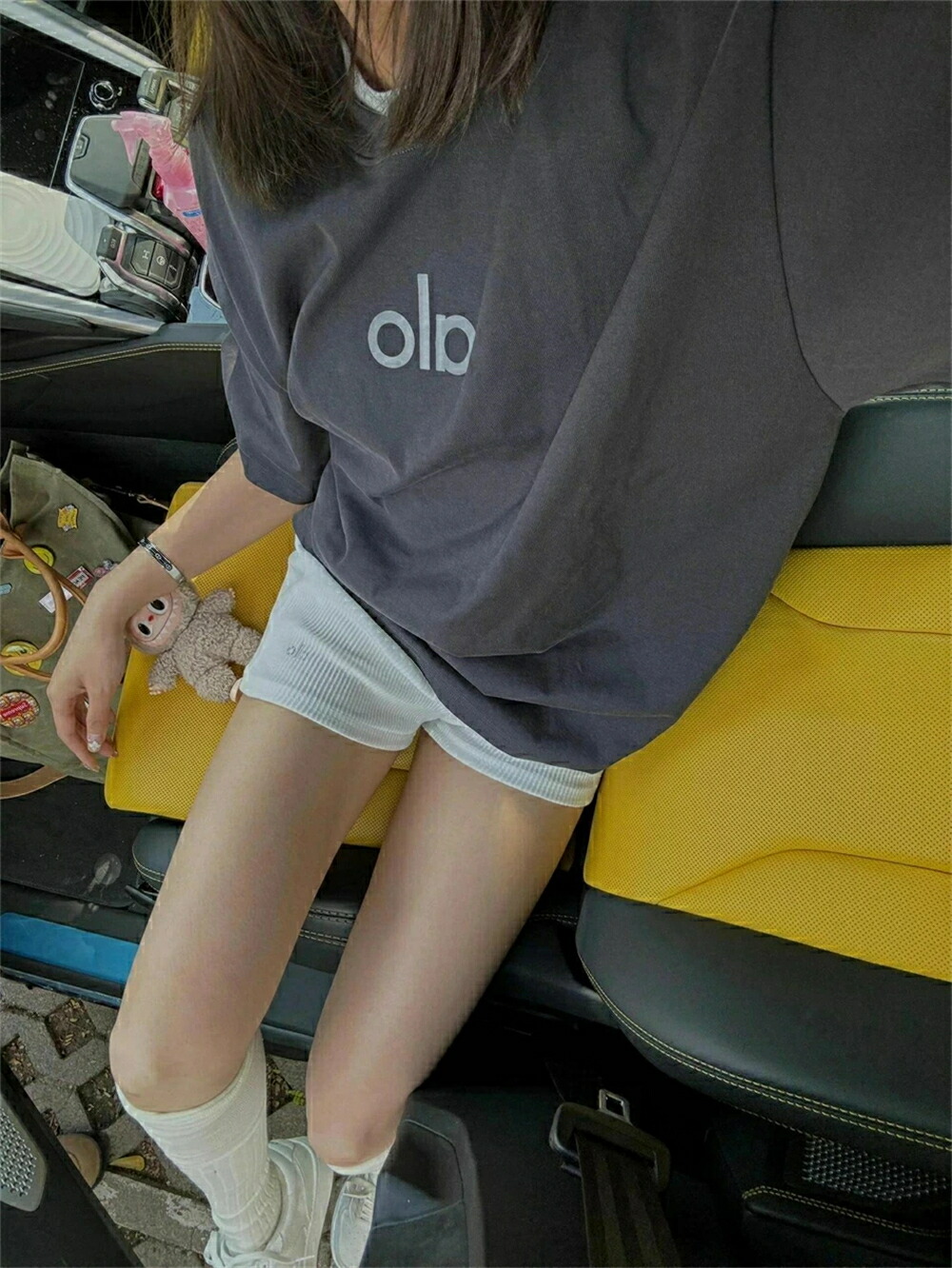 ★ ALO Yoga ★半袖 tシャツ レディース カジュアル おしゃれ ゆったり カットソー 黒 白 大きいサイズ 春夏 薄手 プリント ロゴT ワンポイント ラウンドネック ミドル丈 ストレッチ カラフル 普段着 デイリー 着まわし 通勤 通学 アウトドア フェス 買い物 学生 大人｜永吉屋