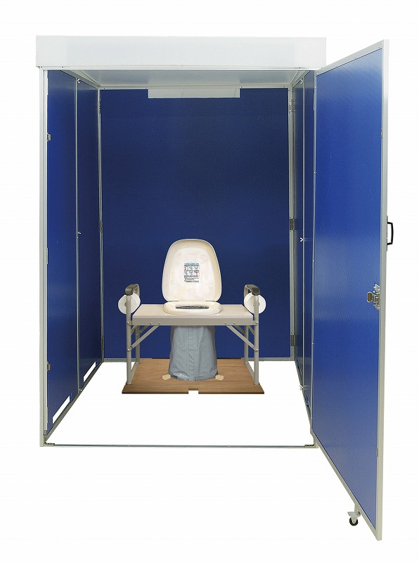 不仕合わせ用マンホール直結奮い起こす式折畳幼児用便器基礎
