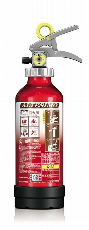 住宅用 消火器 キッチンアイ ルビーレッド MVF1 Amazon.co.jp: モリタ宮田工業 住宅用強化液(中性)消火器