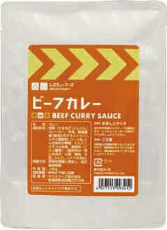 レスキューフーズ ビーフカレー 【24食入】