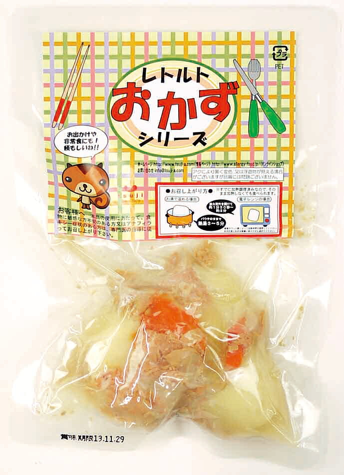 肉じゃが　150ｇ 【46袋入】｜防災ストア