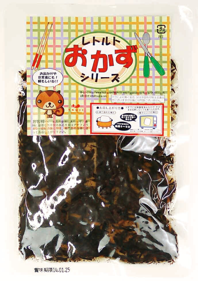 ひじき煮 150g 【50袋入】|防災ストア