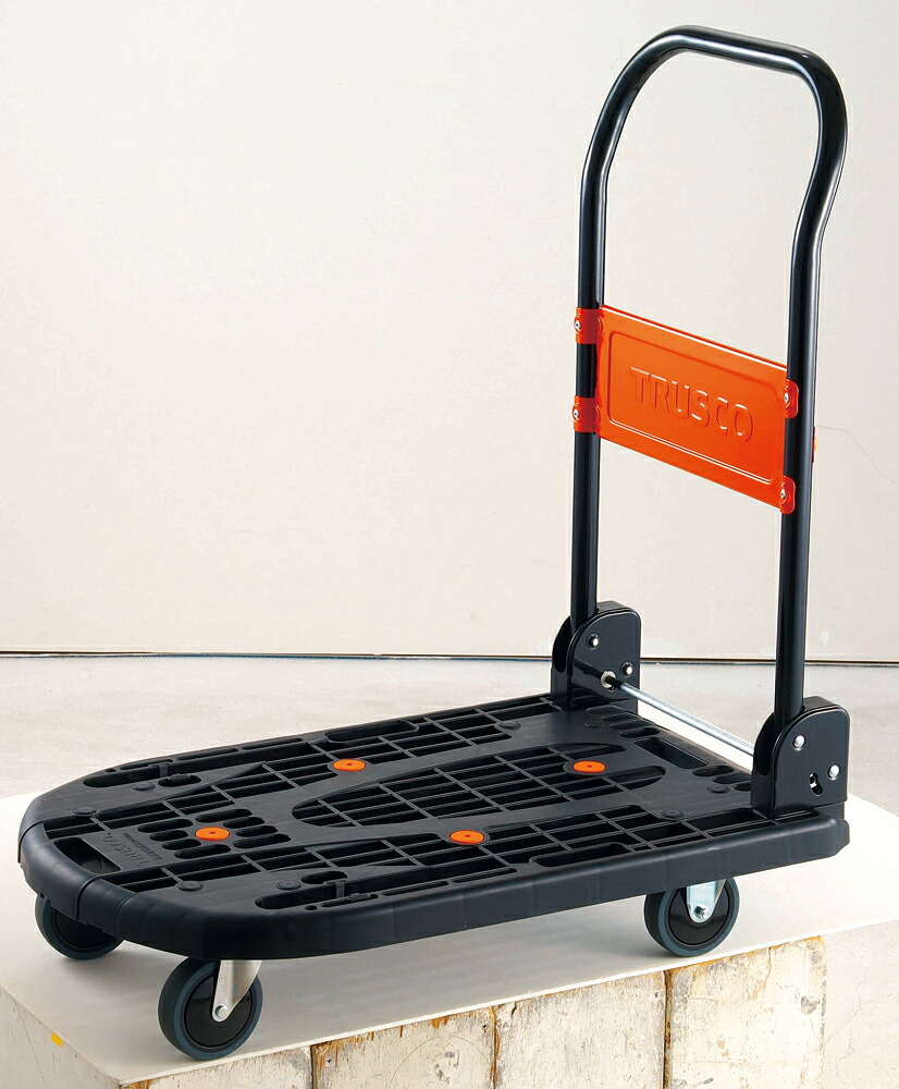 軽量樹脂製運搬車　カルティオ　ブラック