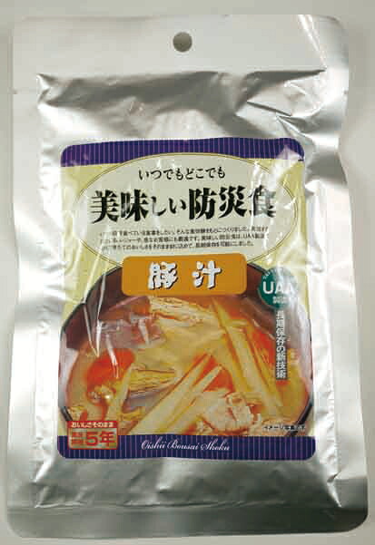 ★最安値挑戦中!美味しい防災食　豚汁 【50食入】｜防災ストア