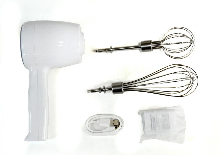 市場 充電式 コードレスハンドミキサー