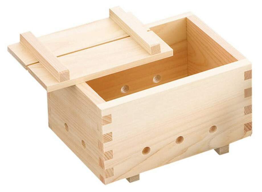 楽天市場】ひのきの豆腐箱 豆腐作り器 （にがり付き） YOUBI 桧 木製