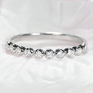 pt900【0.2ct】テン ダイヤモンド エタニティ リング 【送料無料】【代引手数料無料】【刻印無料】【品質保証書付】【無垢】結婚記念日 エタニティ ダイヤリング ダイア プラチナ リング 指輪 伏せこみエタニティ ジュエリー ギフト プレゼント diamond ring