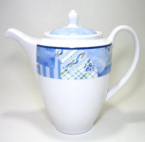 ウェッジウッド・【廃盤品】 インディゴ コーヒーポット 1000ml  ティーポット