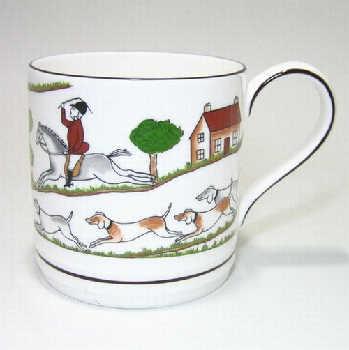 楽天市場】ウェッジウッド ハンティングシーン マグ(タンカード