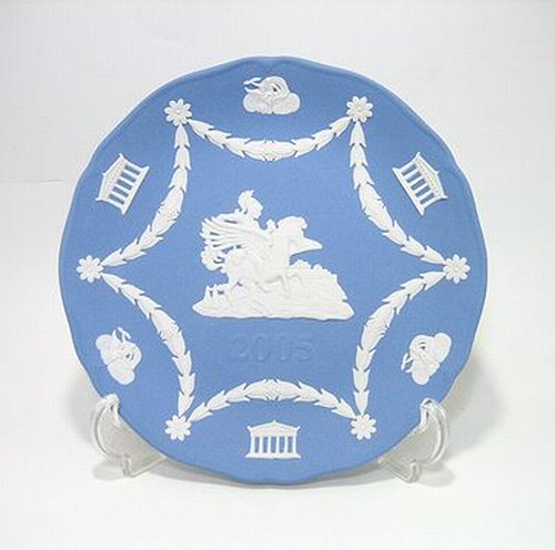 ウェッジウッド　2025年　巳年　プレート ウェッジウッド（Wedgwood）ジャスパー チョコレート 干支トレイ
