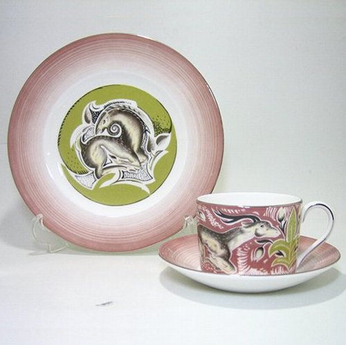 楽天市場】ウェッジウッド・英国製 クラリスクリフ 橋の畔の家 マイ