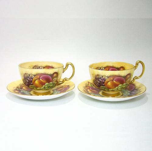 楽天市場】エインズレイ AYNSLEY オーチャードゴールド 英国製 カップ