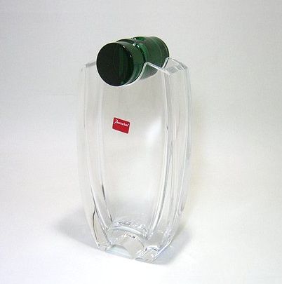 バカラ   Baccarat   オセアニア   2100 055   軍事基地  せつ然たる/エメラルド   H21糎  ブランド名箱