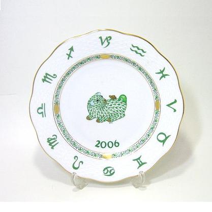 Herendヘレンド ZODIAC 干支シリーズ 2003年 羊 イヤープレート 楽天市場】Herend ヘレンド ZODIAC 干支シリーズ 2003年 羊