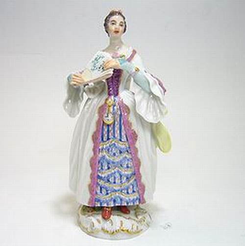 楽天市場】マイセン人形 パリの行商人 花売り娘 60235 : 輸入
