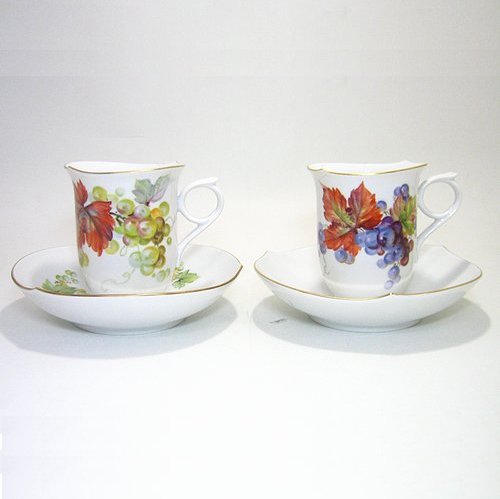 マイセン コーヒーC S・28582 コーヒーカップ meissen ペア ソーサー