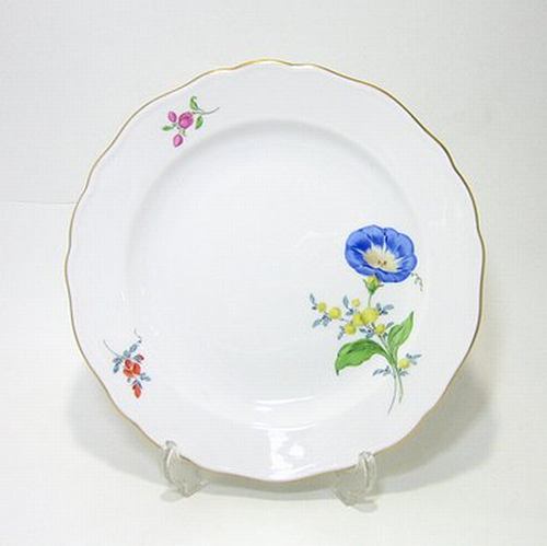 □美品□五つ花□額装３４cm×３１cm◇陶板１８cm×１５cm◇Meissen◇ 五つ花・陶板画・額装34cm×31cm・18cm×15cm・Meissen・美品