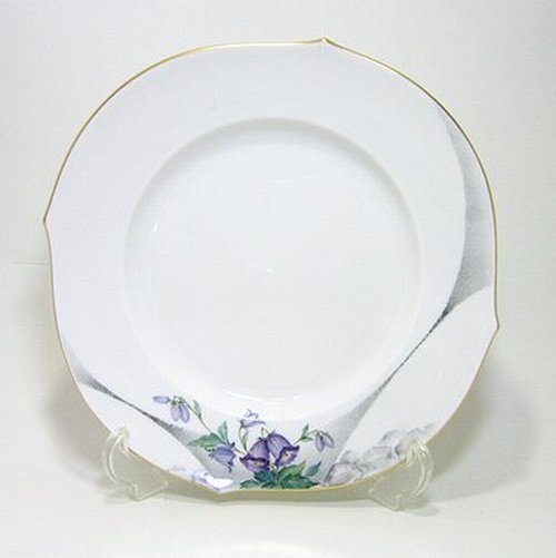 マイセン・シャドウフラワー・616090　22cmプレート・28472 (No.1)｜輸入洋食器店アイン　店
