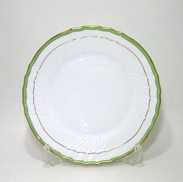 リチャードジノリ 【ベッキオジェンマ(翡翠)】 21.5cmプレート 0075｜輸入洋食器店アイン　店