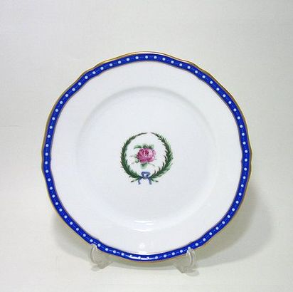 リチャードジノリ・ベネチアンローズ　20cmプレート　0215｜輸入洋食器店アイン　店 13,757円