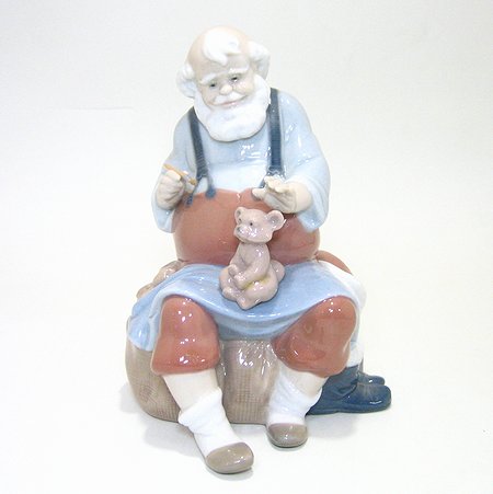 楽天市場】リヤドロ 幸せを届けに サンタクロース クリスマス 世界限定