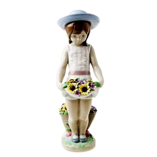 楽天市場】リヤドロ 春めく季節 帽子の少女 乙女 女性 01009749 LLADRO