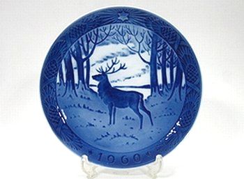 1954年 「アマリエンボー宮殿」 イヤープレート ロイヤルコペンハーゲン 北欧 1954年 「アマリエンボー宮殿」 イヤープレート ロイヤル