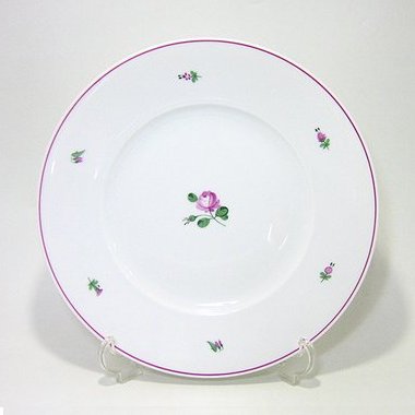 アウガルテン　オールドウィンナーローズ 25cmプレート シューベルト型　001410｜輸入洋食器店アイン　店