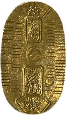 甲州一分金 背定 甲州一分金 背定 美品 日本貨幣商協同組合鑑定書付き | ミスター