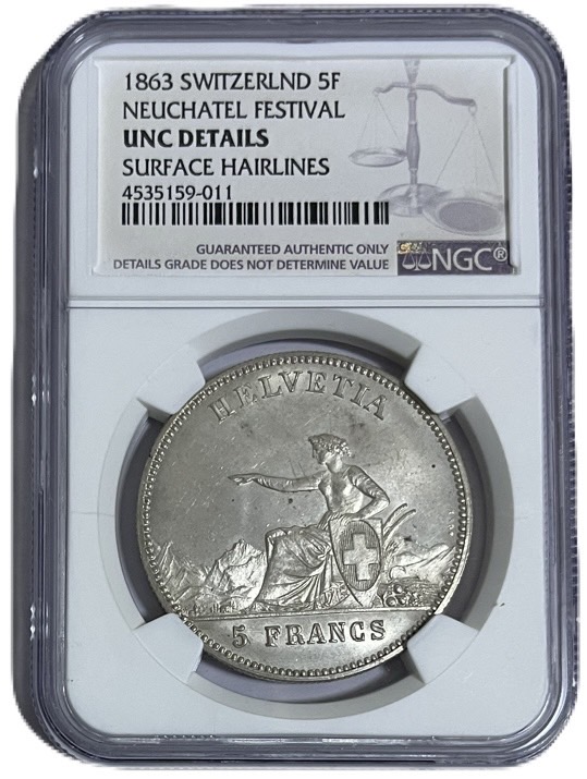 楽天市場】スイス 1 フラン 銀貨 未使用 1960年 外国 硬貨