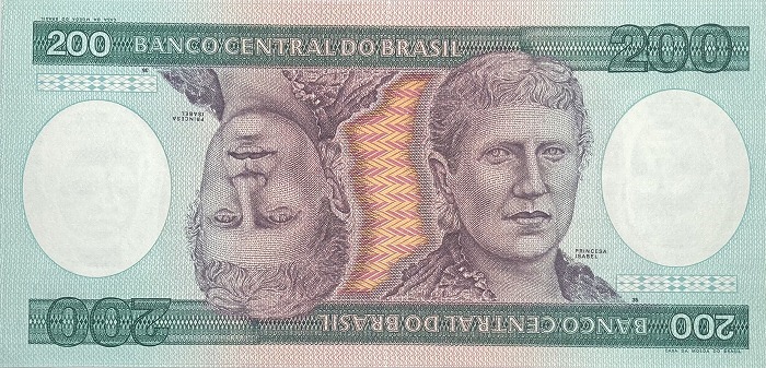 旧紙幣　ブラジル　5000クルゼーロ Yahoo!オークション - ブラジル 5000クルゼイロ紙幣
