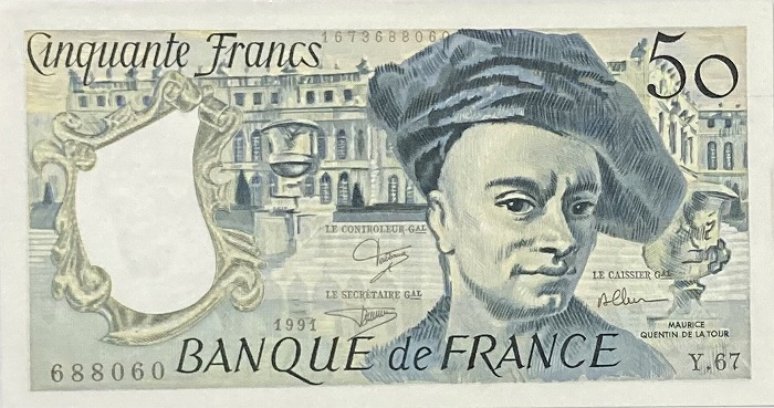 【貴重】フランス　お札　10フラン券　4枚セット　ヴォルテール 10フラン券(1964年発行) < フランス < 海外通貨 < 文鉄・お札と