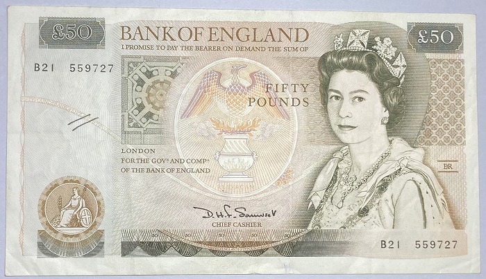 英国 イギリス 1ポンド紙幣 旧紙幣 エリザベス女王 旧１￡紙幣 イギリス 1 ポンド紙幣 エリザベス女王 と アイザックニュートン