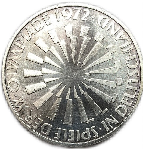 楽天市場】ドイツ銀貨 10マルク 1972年 Germany Federal Republic 10