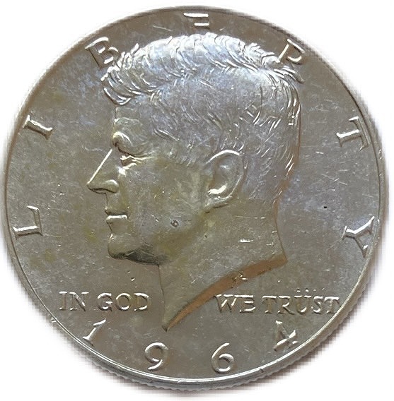 楽天市場】アメリカ貨幣 50セント硬貨 白銅貨 ハーフダラー 1776年 