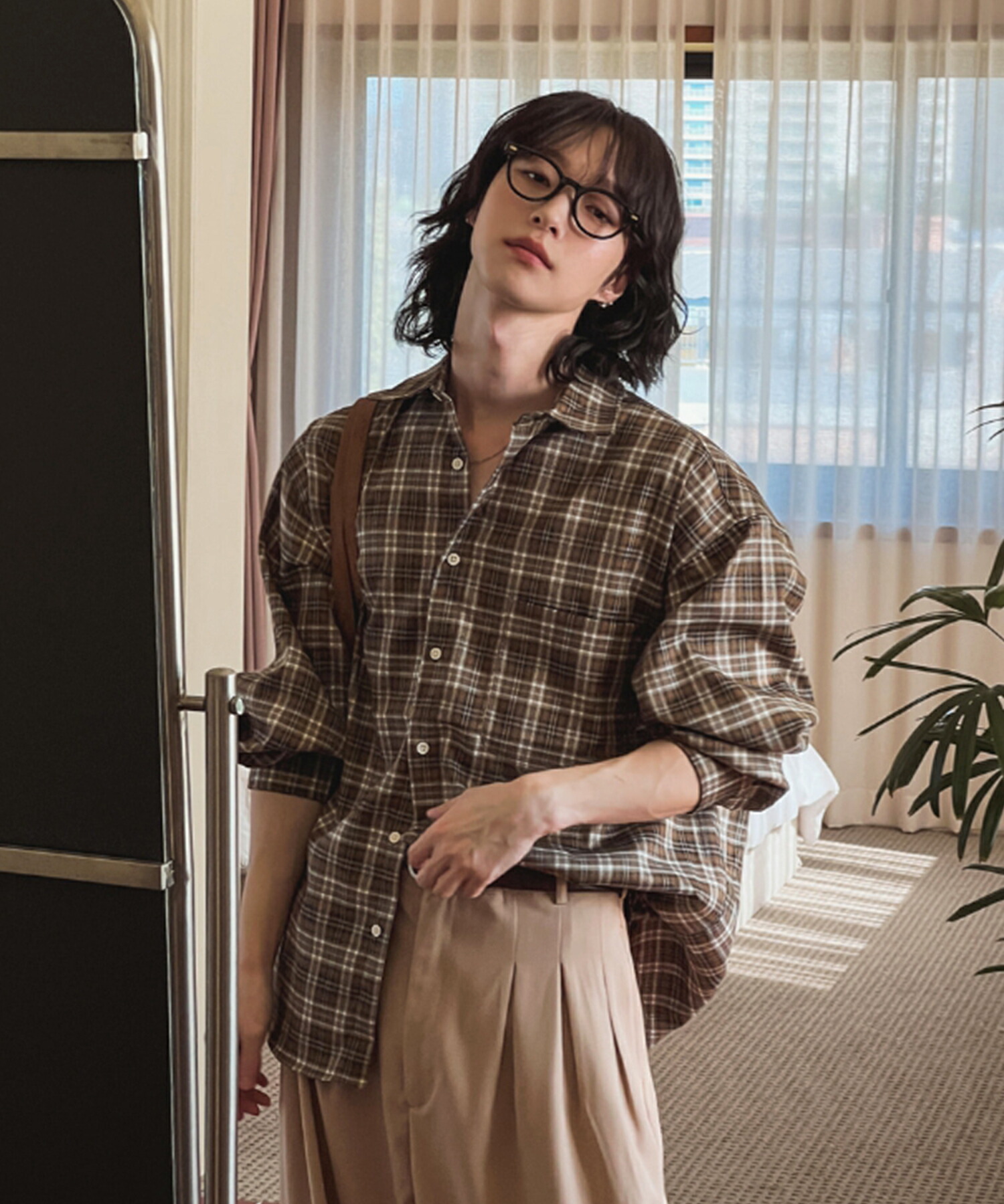 【2plan】Crono Stripe Shirt CELESTIN-OXFORDBLUESTRIPE-