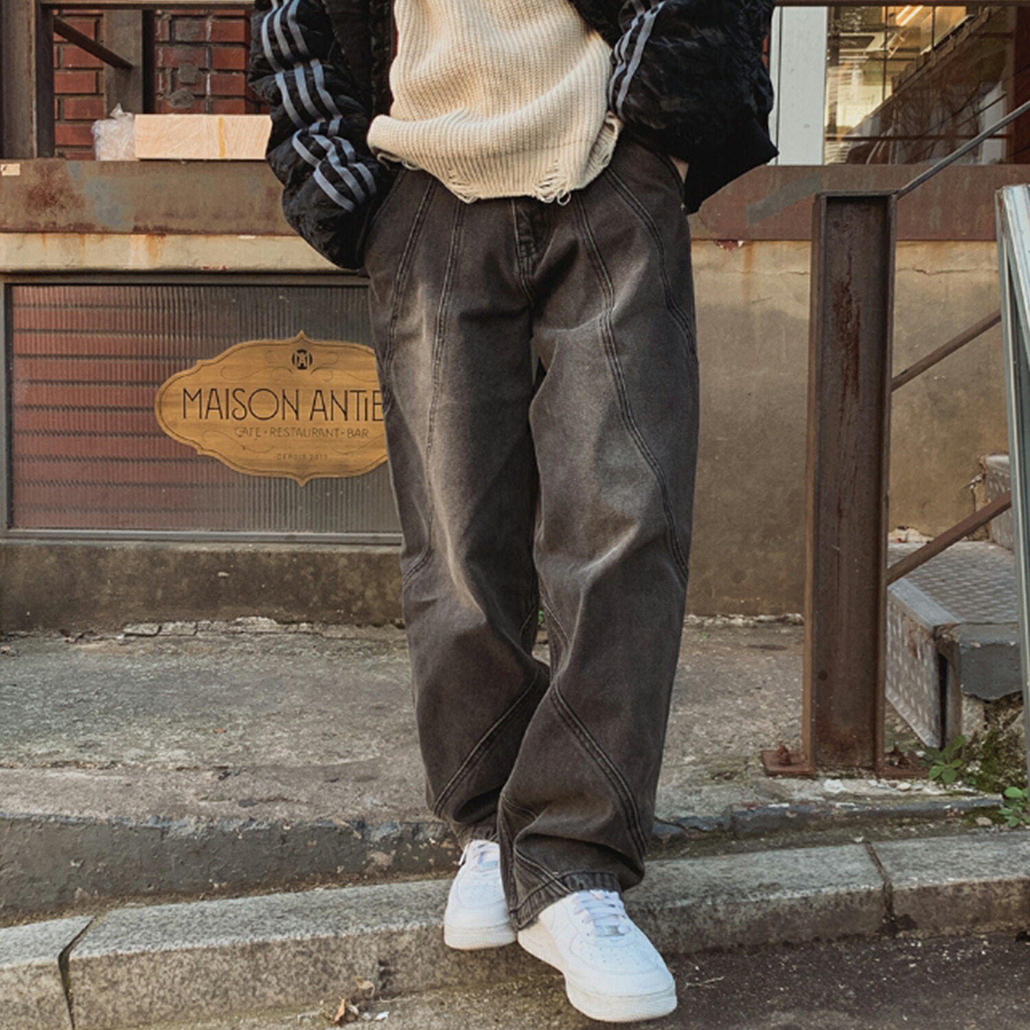 【送料無料】ツープラン【2plan】Quatty Twist Cut Denim / クワティツイストカットラインデニム【公式ショップ】
