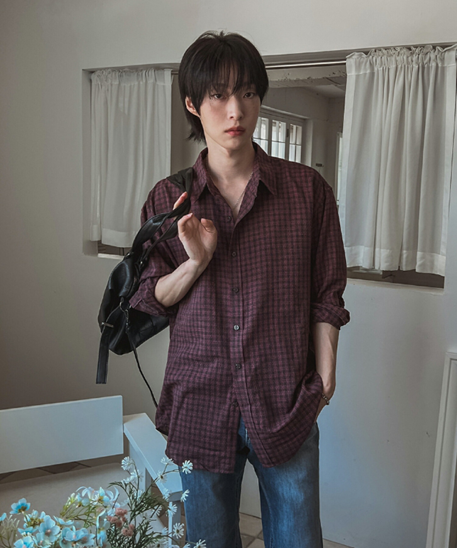 楽天市場】Apartment アパートメント チェック・パッチワークS/Sシャツ