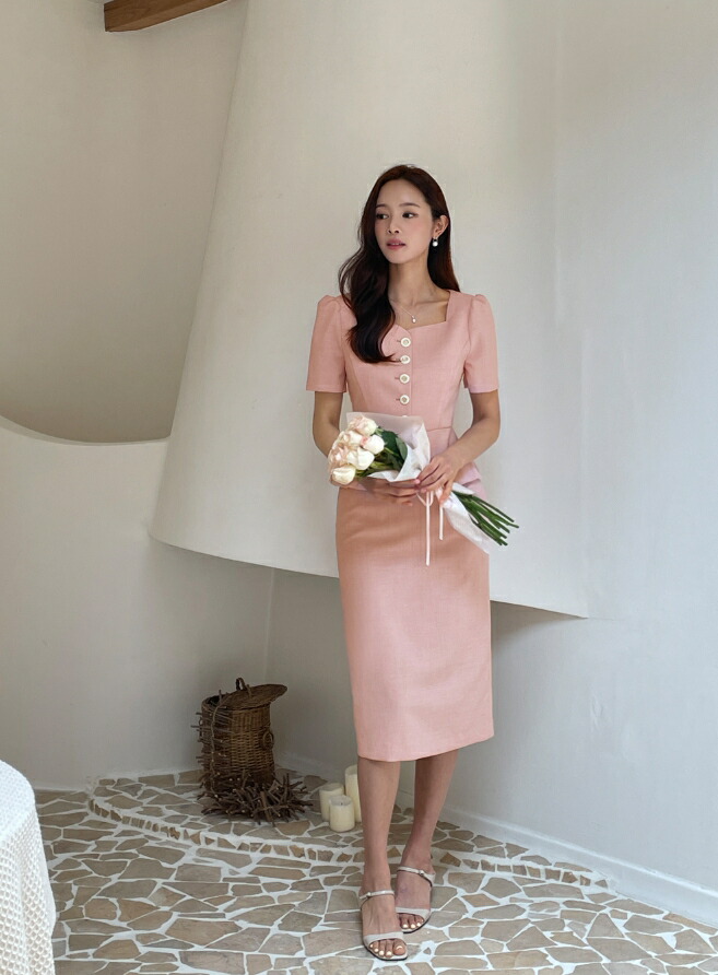 【I AM MARI】Crople Rustle H-Line Slit Skirt I AM MARI】Crople Rustle H-Line Slit Skirt