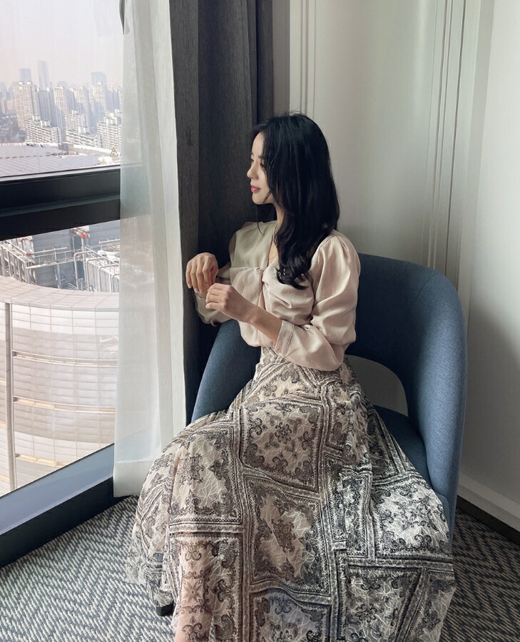 【I AM MARI】Milo Brushed Flare Long Skirt 楽天市場】【送料無料】アイアムマリ【I AM MARI】Milo Brushed